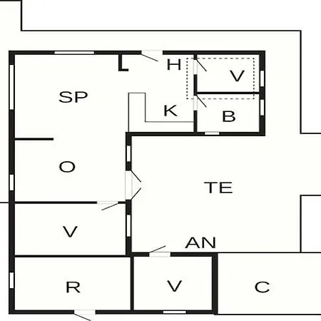 Casa vacanze Two-bedroom In 20 Løkken